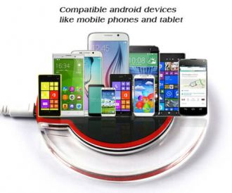 Qi Wireless Charger Pad Black