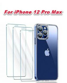 Iphone 12 Pro Max Tempered Glass Screen Protector 3 Pack